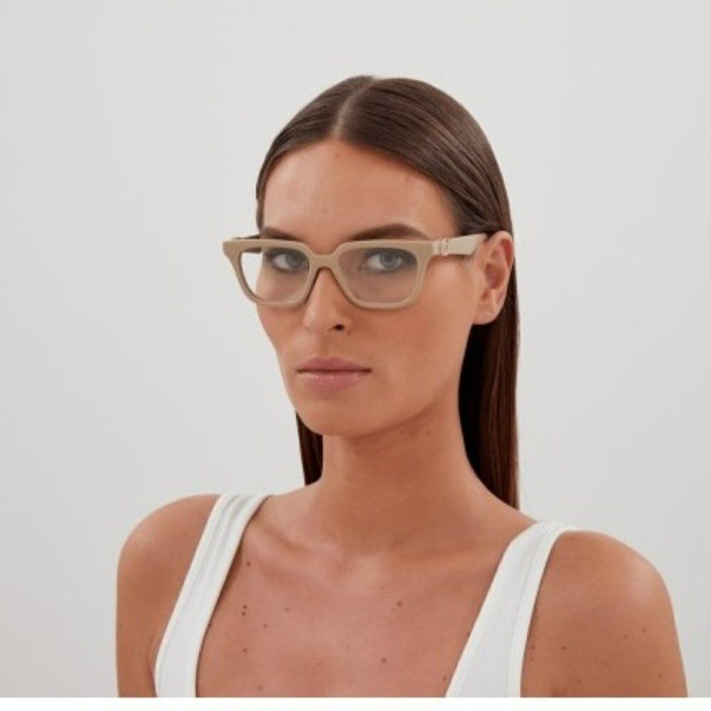 NEW Gucci GG1536O 008 Violet Women Square Eyeglasses GG 1536O - Picture 9 of 10